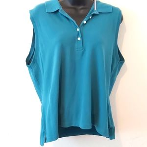 L.L. BEAN | Women's Tank Top Green Size X-Large